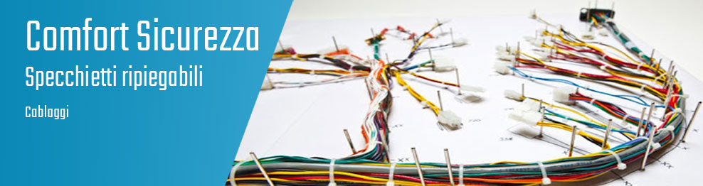 Specchietti ripiegabili - Cablaggi
