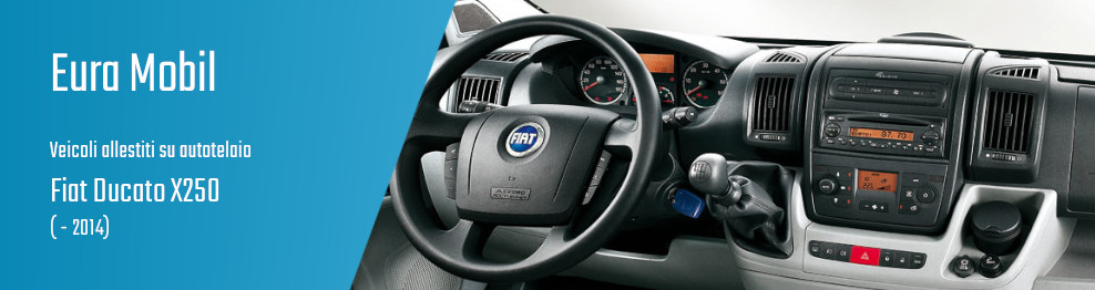 Eura Mobil su Fiat Ducato X250