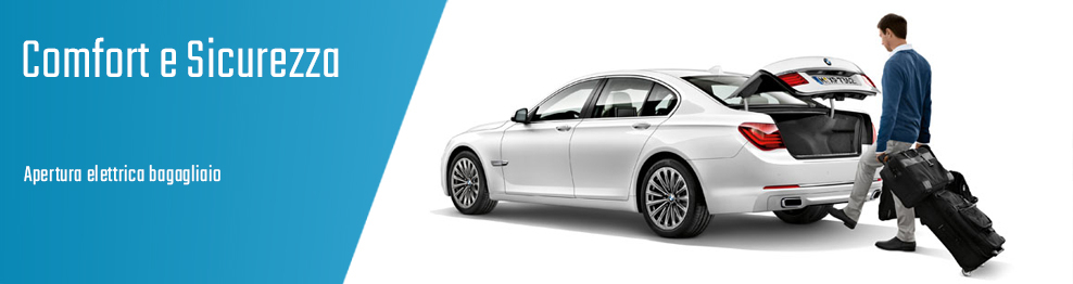 Apertura elettrica bagagliaio