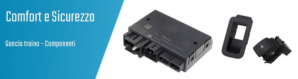 Gancio traino - Componenti