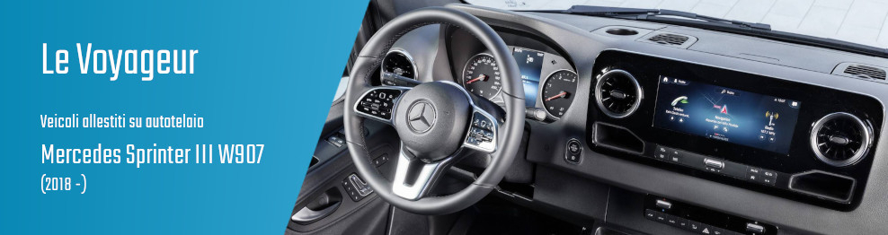 Le Voyageur su MB Sprinter III (W907)