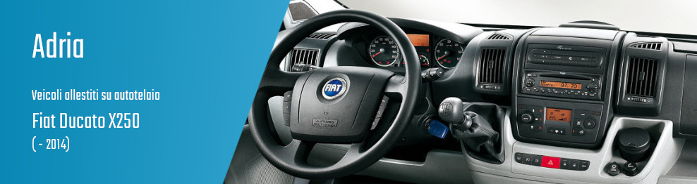 Adria su Fiat Ducato X250