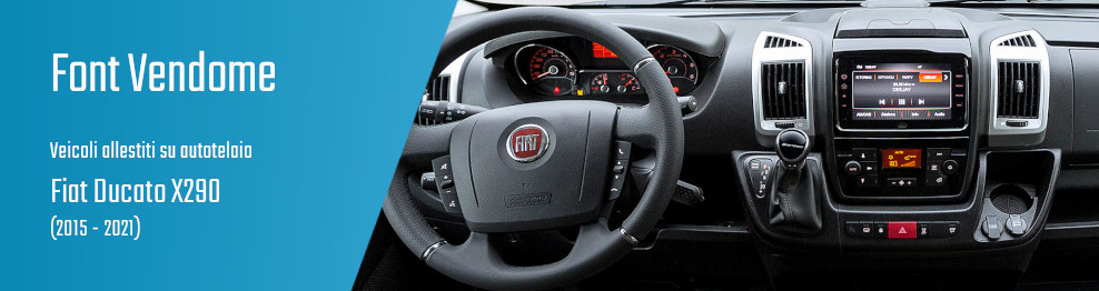 Font Vendome su Fiat Ducato X290