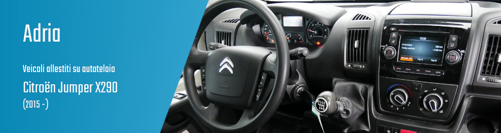 Adria su Citroën Jumper X290