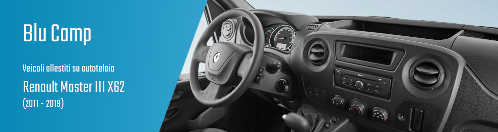 Blu Camp su Renault Master III X62