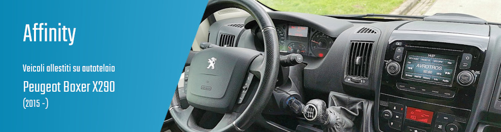 Affinity su Peugeot Boxer X290 