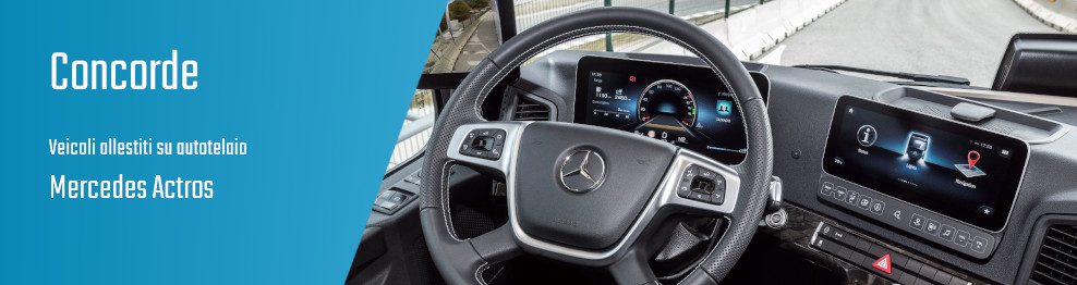 Concorde su Mercedes Actros