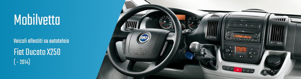 Mobilvetta su Fiat Ducato X250