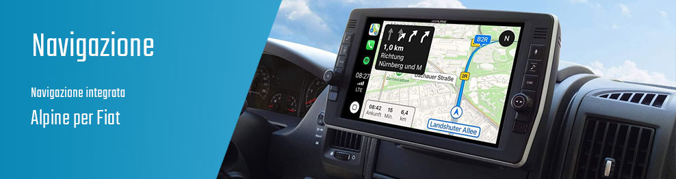 Navigazione Integrata - Alpine per Fiat