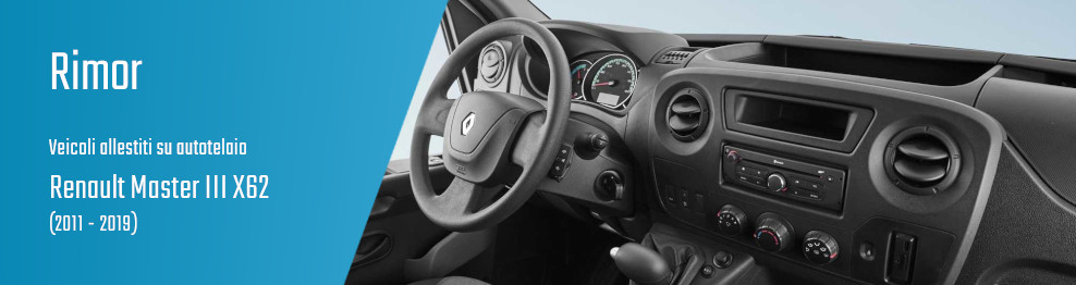 Rimor su Renault Master III X62 (2011 -2019)