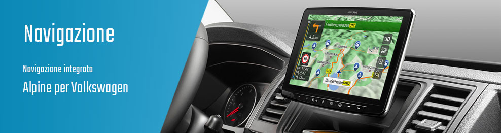 Navigazione Integrata - Alpine per Volkswagen