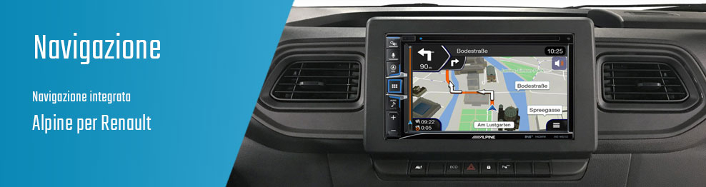 Navigazione integrata - Alpine per Renault
