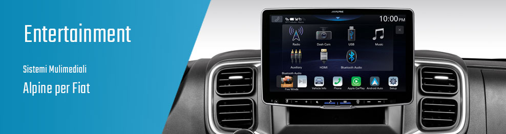 Sistemi Multimediali - Alpine per Fiat