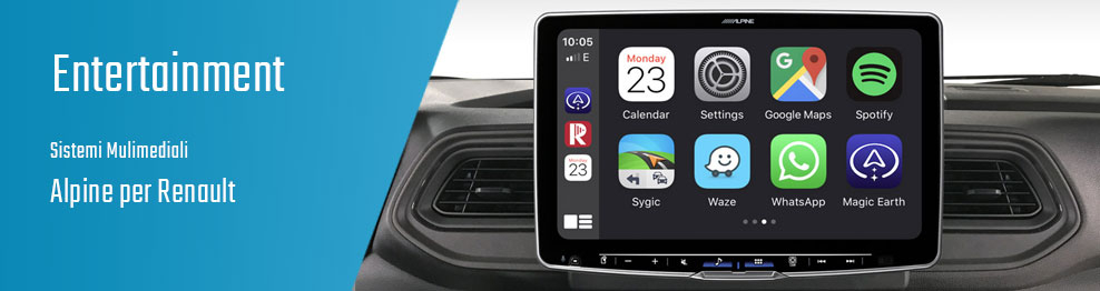 Sistemi Multimediali - Alpine per Renault