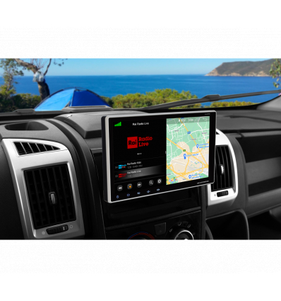 Sistema di navigazione Macrom M-AN900 - Retrofit Kit - Fiat Ducato (X290), Citroen Jumper...