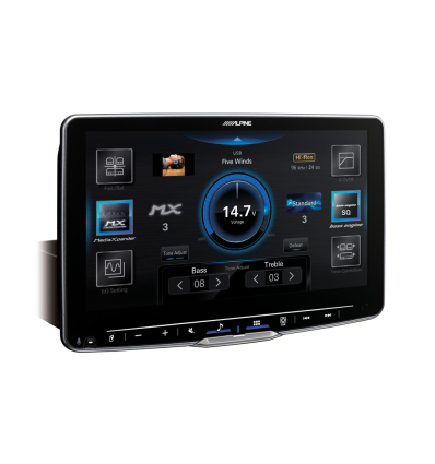 Sistema Multimediale Alpine iLX-F905D (Halo9) con display 9'' HD basculante - Universale