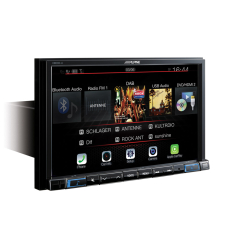 Sistema di navigazione Alpine X803DC-U da 8" - Universale, incl. motorhome software