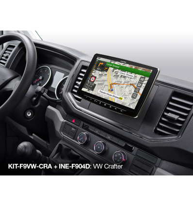 Sistema di navigazione Alpine INE-F904D-CRA-1 Halo9 - Volkswagen Crafter SY con radio 2 DIN VW