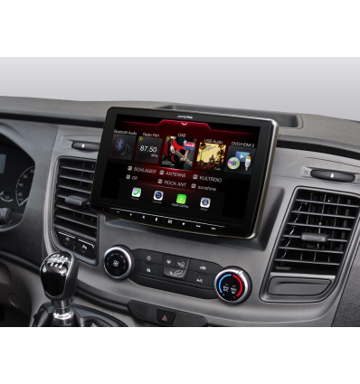 Sistema Multimediale Alpine iLX-F903TRA Halo9 - Ford Transit Custom da 2018