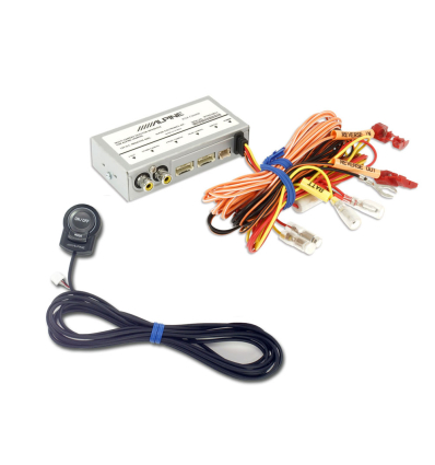 Alpine KCX-C2600B - Interfaccia 2x videocamere Multiview a 1x uscita RCA