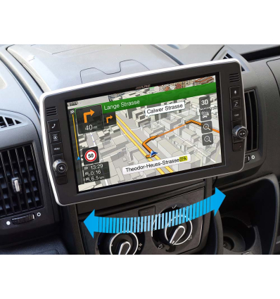 Sistema di Navigazione Alpine X903D-DU2 con monitor mobile - Fiat Ducato 3, Jumper 2, Boxer 2