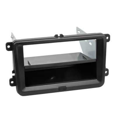 Alpine APF-F291320-30-1VW - Mascherina radio 2-DIN con vano portaoggetti VW T5 7H (facelift) e T6 SG