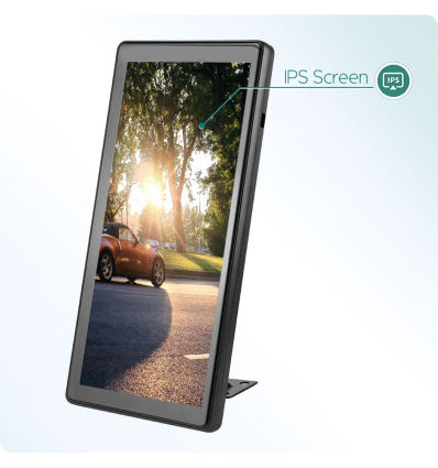 Monitor specchietto posteriore verticale 10,36" - AHD IPS Touch BSD DVR 2CH Car Side View Camera