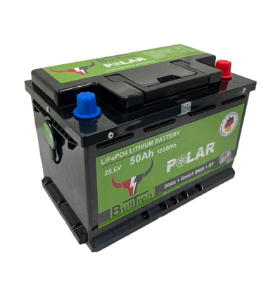 BullTron Polar 50Ah - Batteria LiFePO4 25.6V 100A