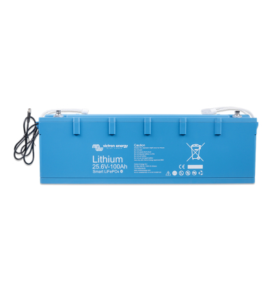 Batteria al Litio-Ferrofosfato LiFePO4 Victron Energy Smart 25,6V/100 Ah