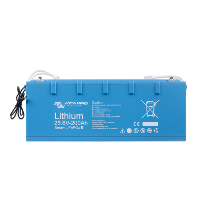 Batteria al Litio-Ferrofosfato LiFePO4 Victron Energy Smart 25,6V/200 Ah