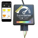 SuperSense GasCheck SS-GC-35W - Sensore di livello wireless per bombola del gas fissa (sottoscocca)