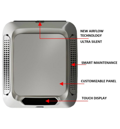 Diffusore base per l’unità da tetto Plein-Aircon 12V