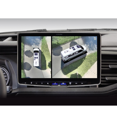 Alpine HCS-T100 - 360° Camera System per Motorhome e Camper Van
