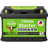 BullTron Starter Polar 105Ah - Batteria di avviamento LiFePO4 12.8V