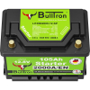 BullTron Starter Polar 105Ah - Batteria di avviamento LiFePO4 12.8V